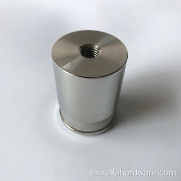 Soporte de punto de vidrio biselado para la puerta de la ducha